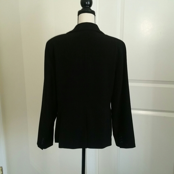 Ny & Company womens blazer. Black. - Picture 3 of 4